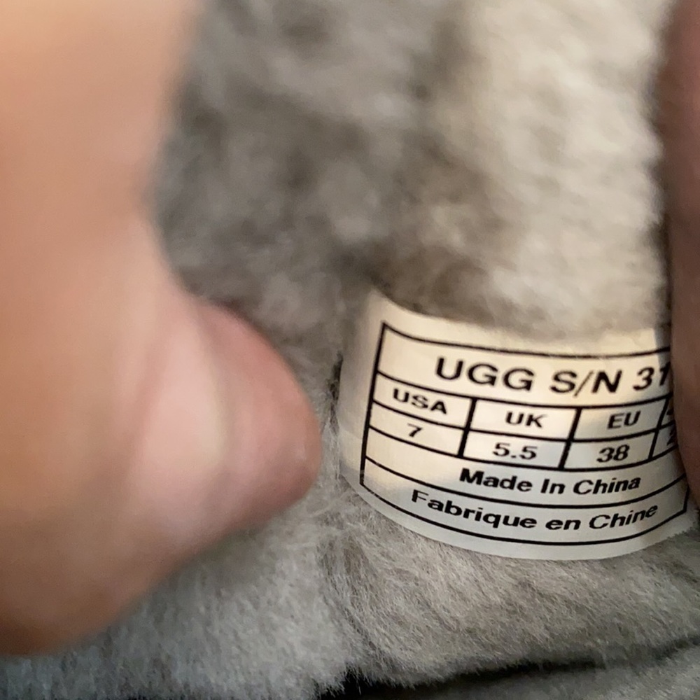 Silver Sequin Ugg - image 5